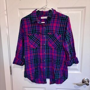 Billy T plaid top
